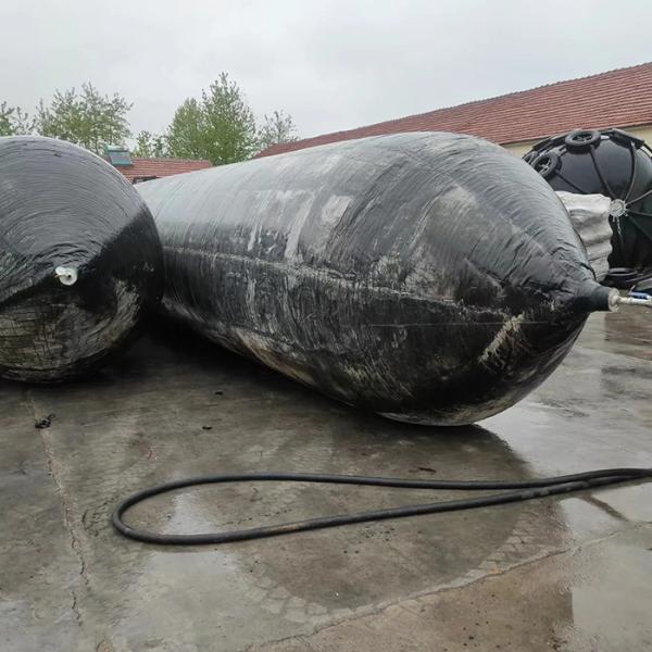 Airbag de borracha naval flutuante para elevação de navios