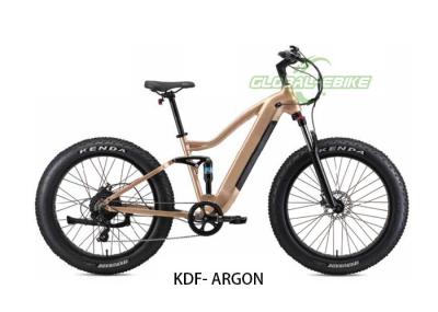 ARGON 26'' 500W Fat Tire Electric Bike, Shimano 7-Speed, 48V 13AH Long Range