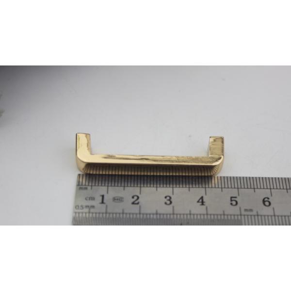 Handbag accessory hanging brush anti brass color zinc alloy 38 mm metal arch bridge for sales