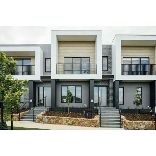 Двери гаража нового перерыва дизайна термального алюминиевые с превосходным давлением ветра устойчивым