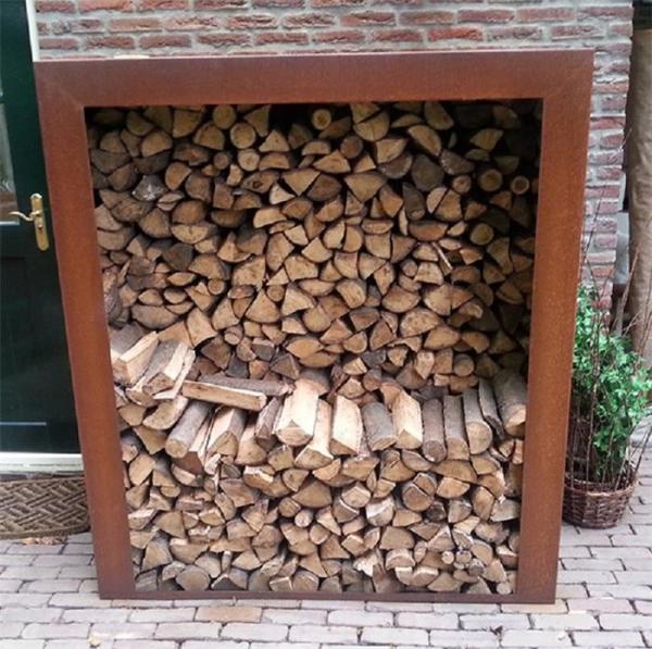 Espessura de aço retangular do suporte 2mm-4mm do log de Fuxin Corten