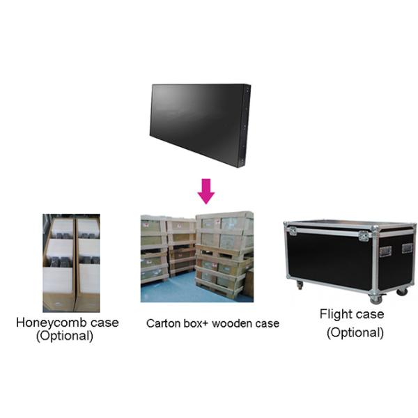 Wall Mount LCD Video Wall Screens 47 inch with 4.9mm Ultra Narrow Bezel