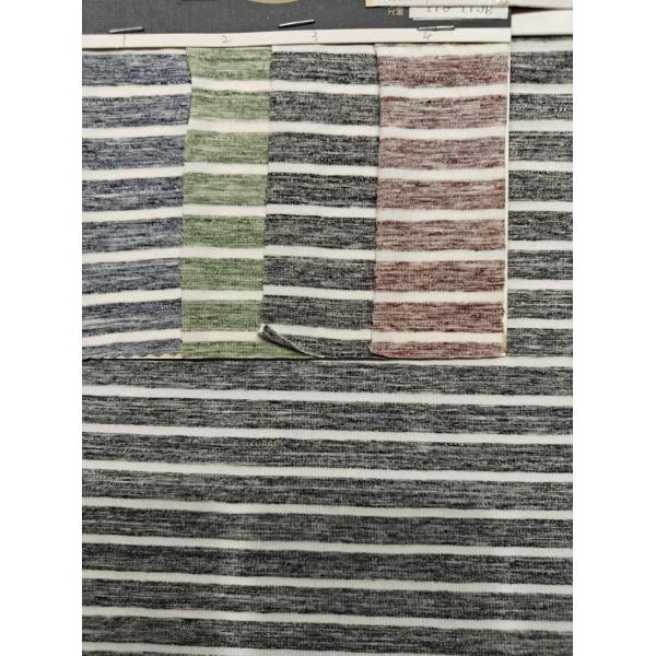 Модная эластичная полосатая ткань для повседневного ношения