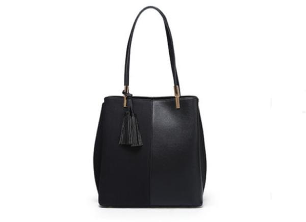 2019 new large-capacity tote bag fashion shoulder bag women's bag patchwork trend handbag
