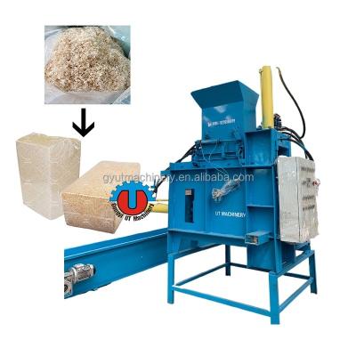Packaging Type Bags Wood Shaving Baler Sawdust Compressor Machine for Hamster Bedding
