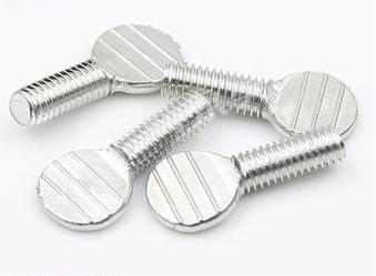 DIN Standard Coarse Oval Binding Thumb Screw Silver Plated Steel Stainless Steel Titanium Aluminium Plastic M3 Metric/INCH