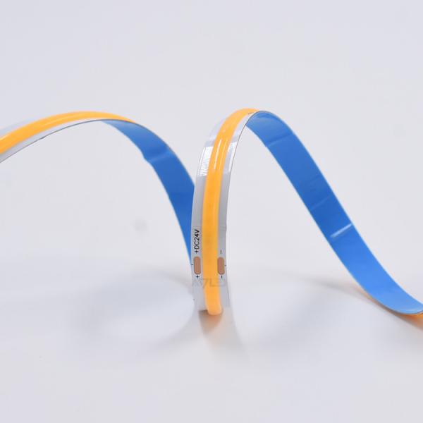 High Density Dotless 480Leds Flexible COB Strip Light COB LED Strip 5Meters/Reel 8MM 12V/24V