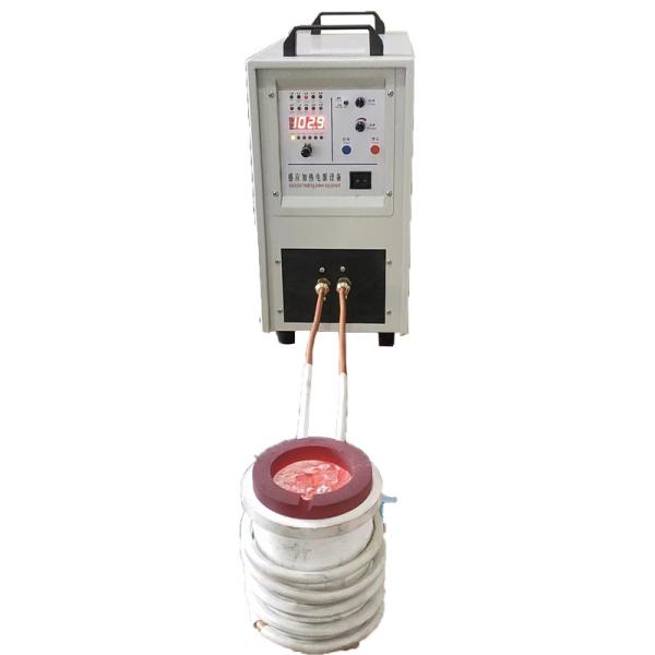 Емкость плавя печи 1KG-5KG золота индукции инвертора IGBT высокочастотная
