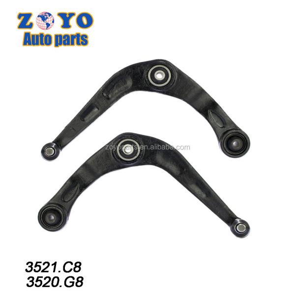 PEUGEOT 206 Hatchback Car Suspension System with OE NO. 3521.C8 Lower Upper Arm Set
