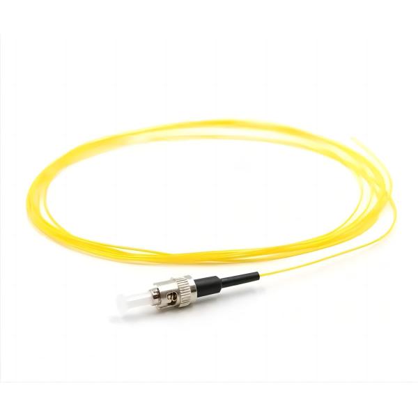 ST UPC Optical fiber pigtail Simplex 0.9mm Tight Buffered PVC G652D OS1