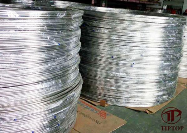 UNS N06625 Seamless Welded Ss Coiled Tubing ASTM A269