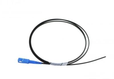 FTTH 0.9mm Patch Cord Pigtail Black LSZH Jacket MTRJ MPO Pigtail