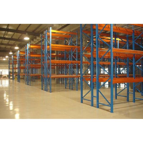 Logistics Industrial Warehouse Shelving Corrosion Resistant Long Life Span