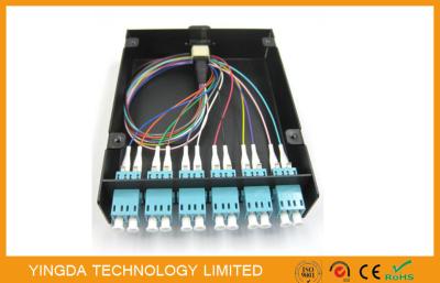 24 Fibra SC FC ST LC MPO MTP Modulos de cassete para distribuição de painéis de parches
