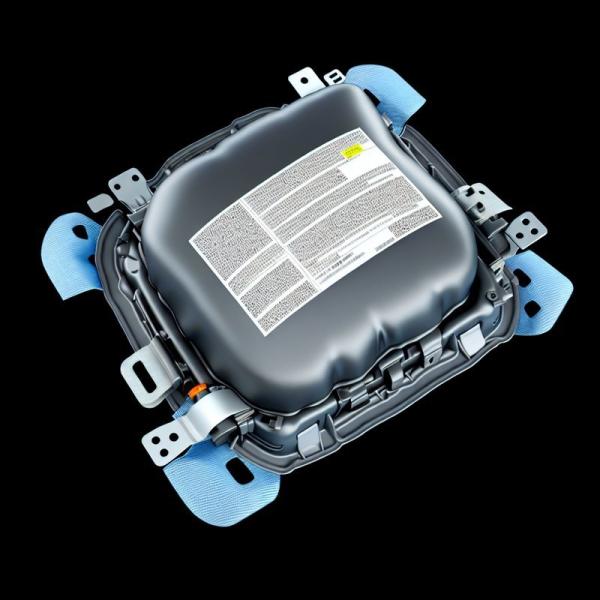 Great Wall H6 Passenger Airbag Assembly Silver Single Explosion
