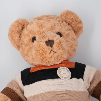 Couleurs différentes ours en peluche jouet en peluche long avec tricot T-shirt petit ours animal fourré
