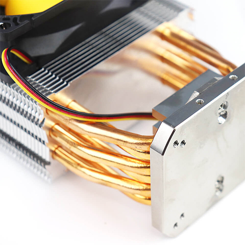 120W Copper Aluminum CPU Cooler Fan for Power Supply Server Optical Module