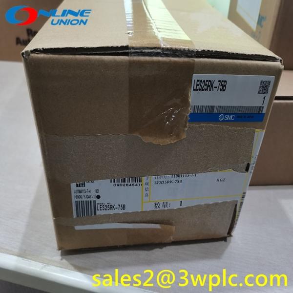 LES25RK-75B SMC Compact Electric Slide Table LES Series Vertical Installation