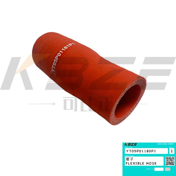 KOBELCO YT05P01180P1 TURBO HOSE SK70 SK75 SK80 EXCAVATOR FOR ISUZU 4LE2