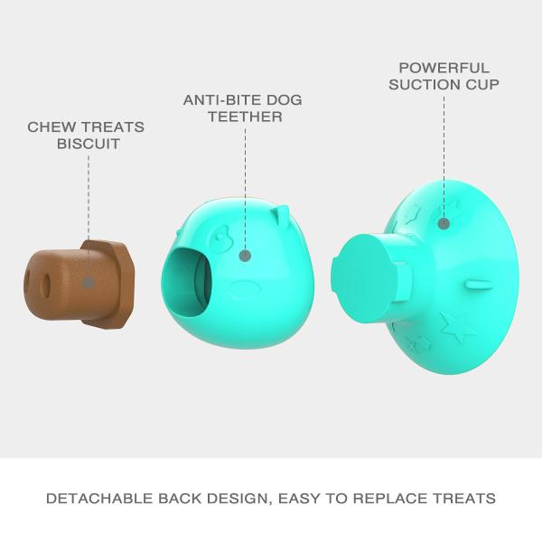 Rubber Sucker Snack Licker Dog Gift Teeth Cleaning Cat Catnip Toys Safety 155g