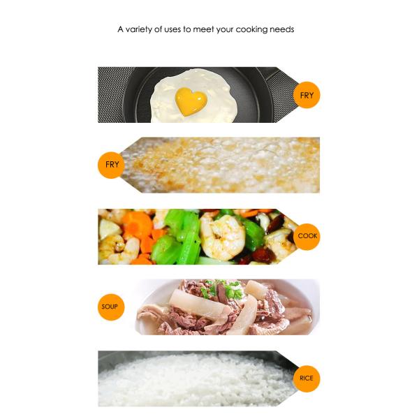 5 Pcs Wooden Spatula Spoon Kitchen Utensils For Cooking