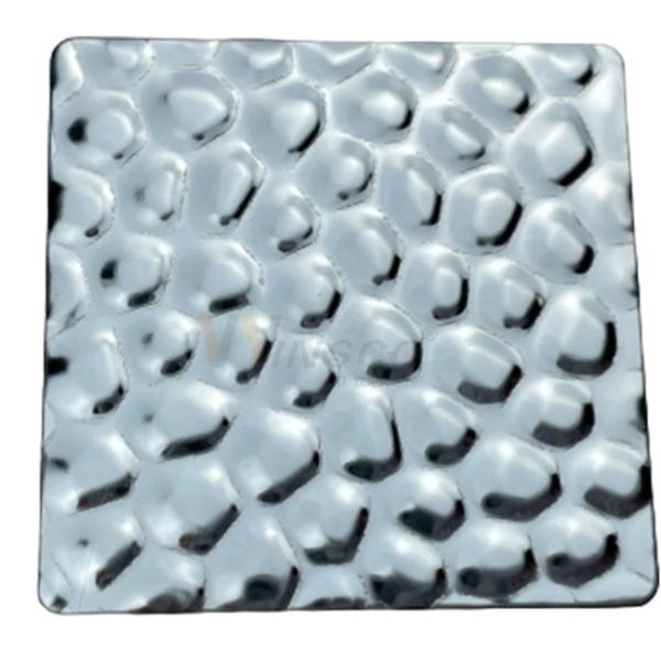 Convex Honeycomb Stainless Steel Sheet Cold Rolled 304 Embossed