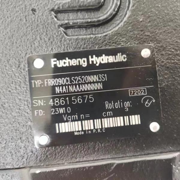 Structure Piston Pump Sauer FRR090 FRR074 Hydraulic Pump for Construction Machine