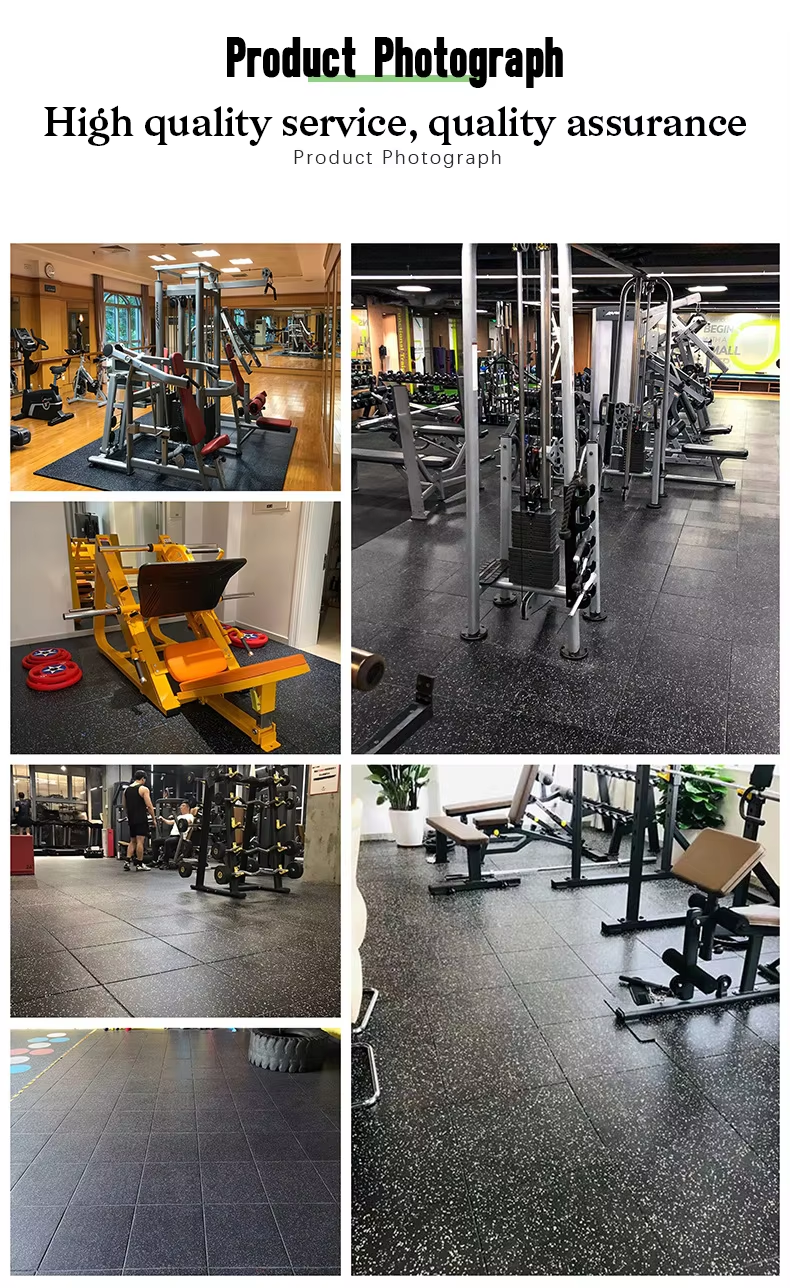 Wholesale EPDM Rubber Gym Floor Rolls | Custom Sizes | Hot Sale for Sports Training & Exercise