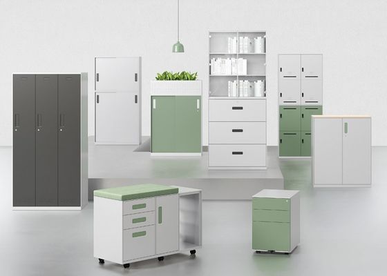 Steelbox II Modular Storage Lockers with Customizable Sizes and Steel Construction