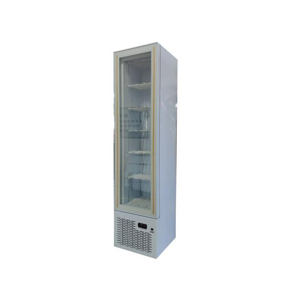 105L Low price supermarket vertical cooler display cabinet showcase beer freezer SD105