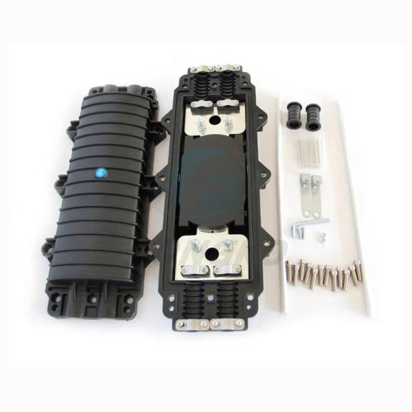 OEM New PPR Waterproof 24 48 72 Cores 2 input 2 output Fiber Optical Inline Splice Closure