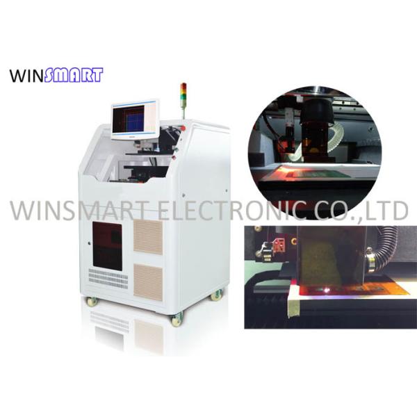 Автомат для резки 15W лазера PCB гибкого трубопровода головы лазера Optowave УЛЬТРАФИОЛЕТОВЫЙ