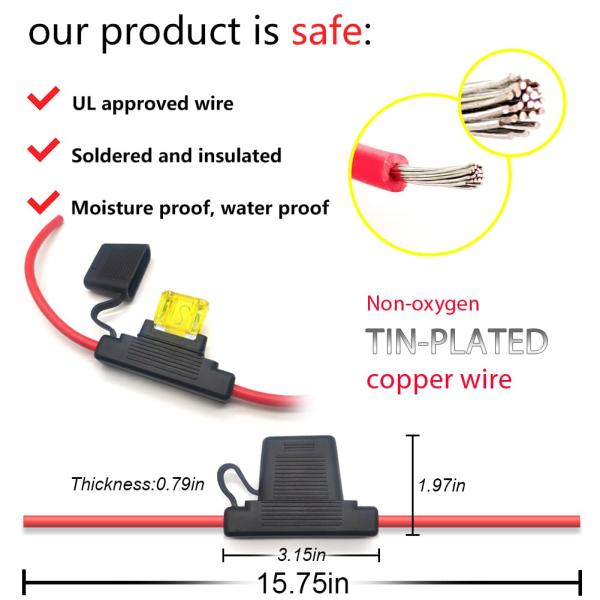 Датчик 6 патрона предохранителя макси стиля встроенный 8 10
