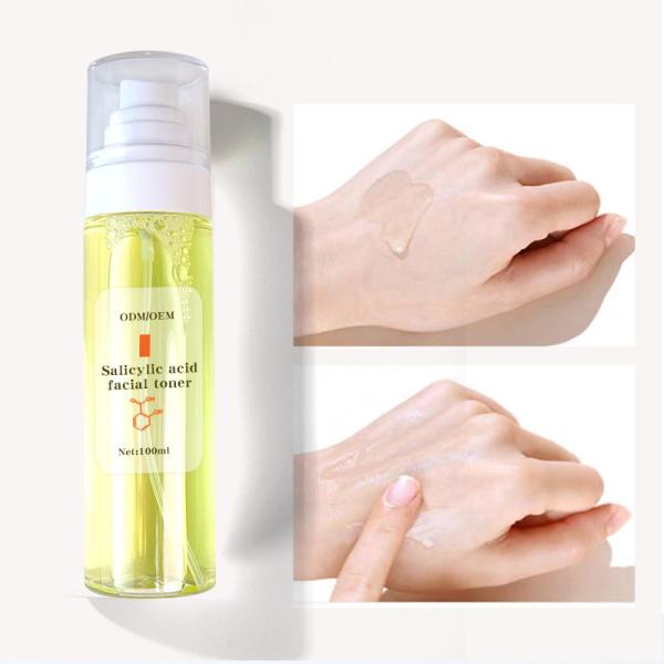 Tinta ácida salicílica de hidratación 100ML para el ODM aceitoso del OEM de la piel del acné