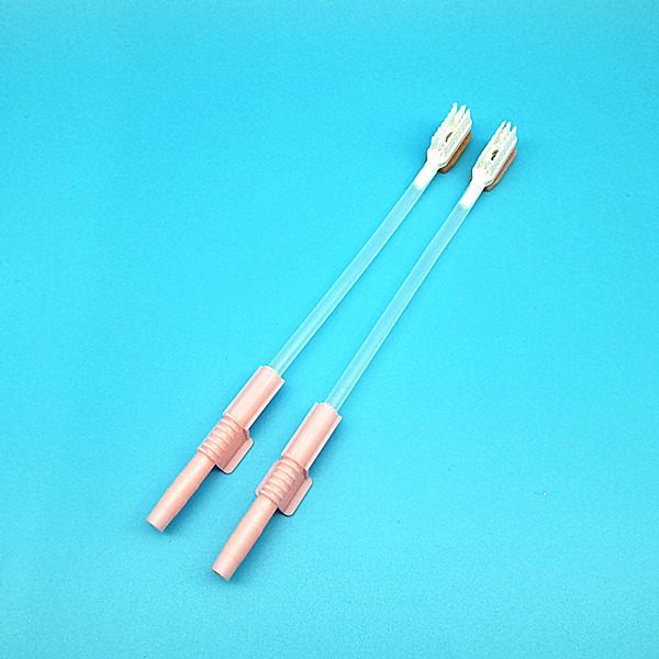 EO Sterilization Oral Suction Sponges Swabs With Toothbrush