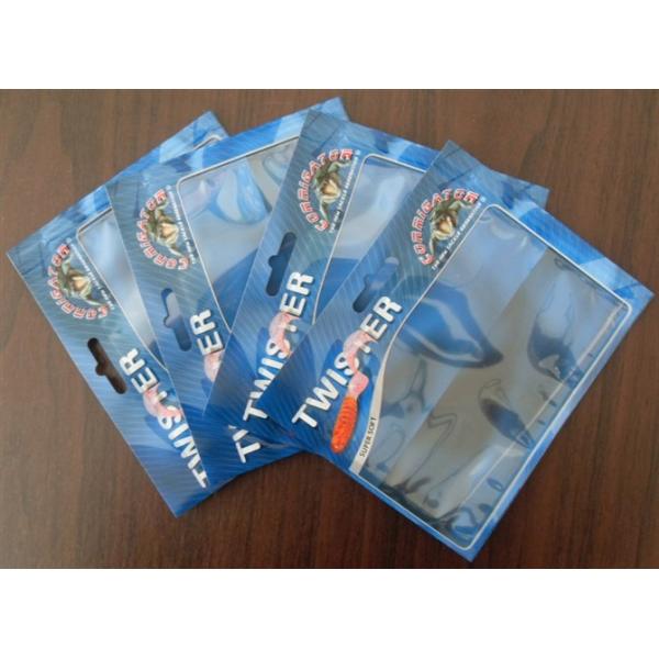 Glossy Printing Snack Bag Packaging Laminated Transparent Window