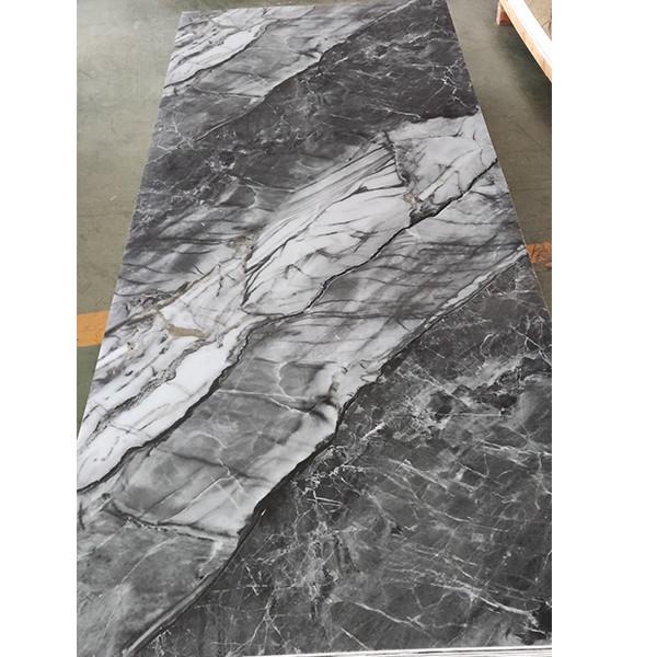 1220x2400mm 1220x2800mm Hoja de mármol UV para estilo de diseño moderno y 25 años de vida útil