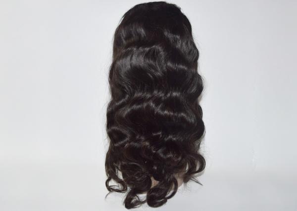 Unprocessed Brazilian Human Lace Front Wigs , Human Hair Lace Front Braided Wigs