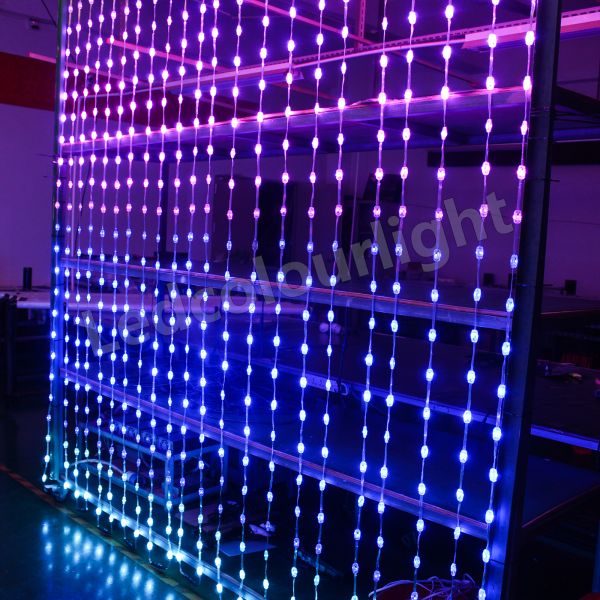 IP66 Christmas Festival Decorative DC12V RGB Color Changing LED String Lights