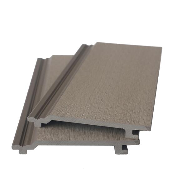 Weatherproof WPC Wall Cladding Eco Friendly Wall Covering Panels