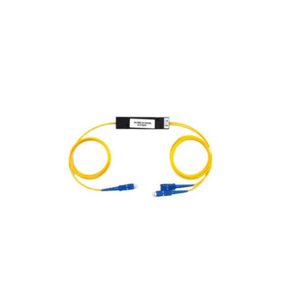 Splitter Plc аксессуаров однорежимный SC/UPC SC/APC 1x2 оптического волокна ISO9001