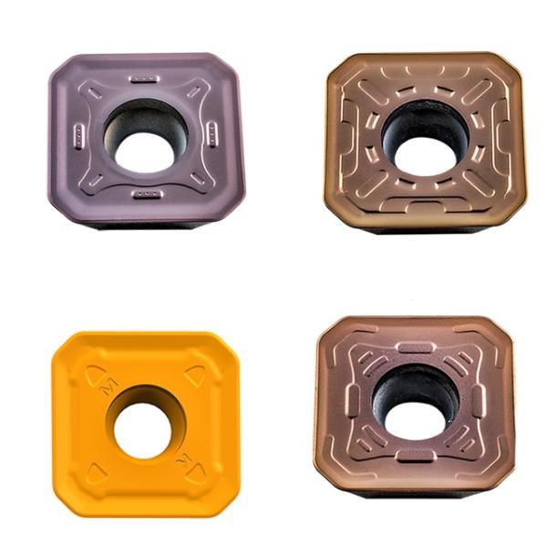 HRA90 Hardness 45HRC-65HRC CNC Milling Insert with 3 Years Warranty for Precision Machining