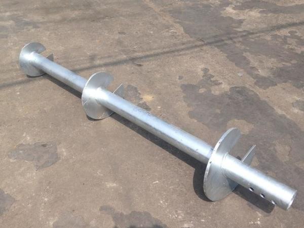 High Strength Grounding And Earthing Products House Foundation Helical Screw Piles