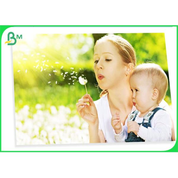 36 дюймов 24 дюйма * 50м Слеф - слипчивый лоснистый штейновый покрытый водоустойчивый струйный крен бумаги фото для чернил пигмента & краски