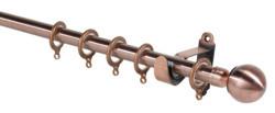 Aluminum Alloy Metal Curtain Rod Sets For Home Window Decoration