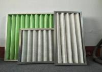 G4-F9 Filtro de aluminio con panel plissado Filtro de aire de 32 a 120 °F Rango de temperatura