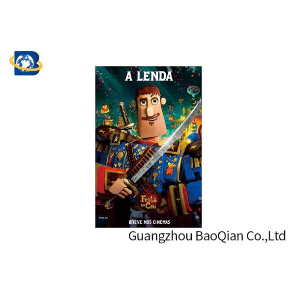 Плакат животного рекламы размера 3д нестандартной конструкции ОЭМ линзовидный