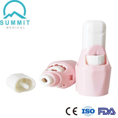 Adjustable Safety Blood Lancet with 5 Depth Settings, 28G, Pink, 50 Pcs Per Box