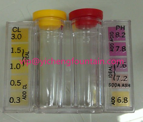 2 - 6 Ways Swimming Pool Cleaning Equipment Water Reagent Test Kits / Refills