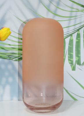 Vaso de vidro moderno para guardar flores Central decorativa para casa e escritório